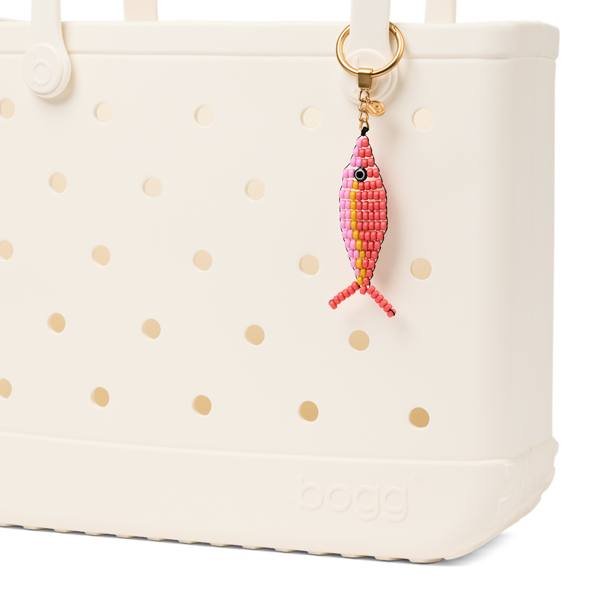 Bogg'd & Charmed - Beaded Fish Coral/Pink Taffy - Soft Wear