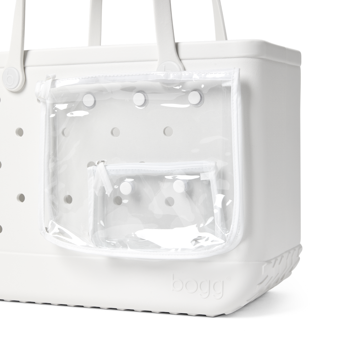 Original Bogg Bag - For Shore White - Easy Bundle